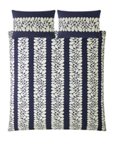 Orla Kiely Sycamore Stripe Space Blue King Quilt Set