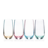 Two Tone Lustre Hiball Set of 4