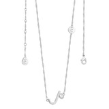 Silver Initial Pendant
