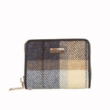 Purse  Camel Blue Check 