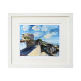 "Joyce's Tower - Sandycove" Framed Print