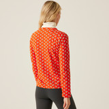Regatta Orla Kiely Long Sleeve Winter Tee Clover Red