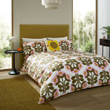 Orla Kiely Buttercup Blossom Super King Quilt Set