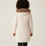 Fritha III Ladies Quilt Jacket Cream