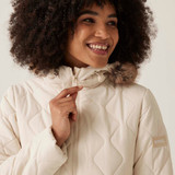 Fritha III Ladies Quilt Jacket Cream