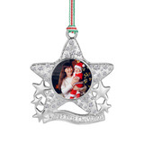 Baby's 1st Christmas Photo Frame Tree Decoration