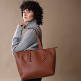 Ayla 4-In-1 Tote Bag Tan