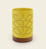 Orla Kiely Ceramic Lantern Linear Stem Sunflower
