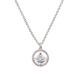  Cubic Zirconia Star Pendant  