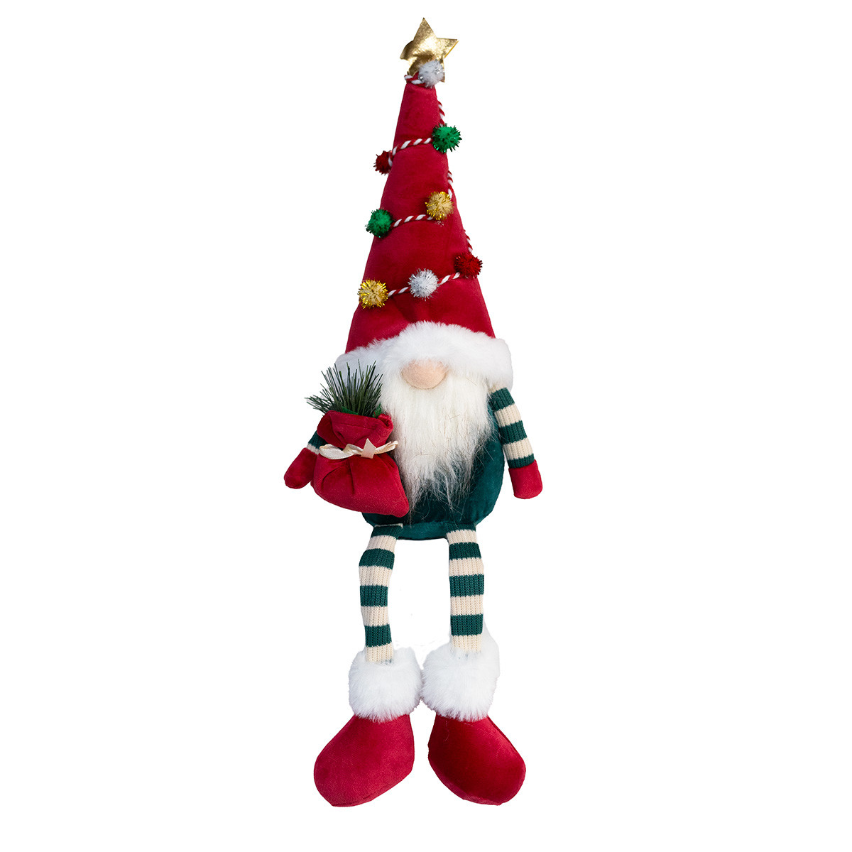 Red Christmas Tree Hat Small Gnome Mr Kilkenny Design