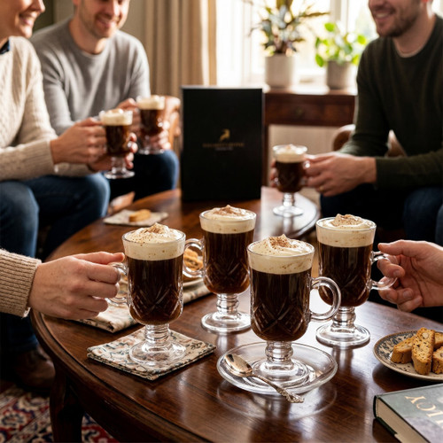 Killarney Crystal Trinity Irish Coffee Set of 4 | Kilkenny Design
