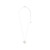 Dune Recycled Necklace Silver Plated 
