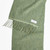 Green Herringbone Lambswool Scarf 