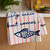 Catch of the Day Stripe Tea Towel 
