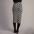 Euphoria Jacquard Statement Skirt - Black