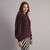 Elmo Faux Fur Bomber - Purple Elmo Faux Fur Bomber - Purple