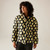 Orla Padded Jacket – Frilly Flower Mono Black  