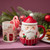 Dolomite Santa Mug with  Cover Multi