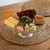 Muckross Round Beaded Divided Footed Platter
