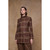 Lynn Tweed Jacket Tobacco Check - Brown