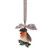 Flat Cap Robin Hanging Ornament