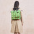 Moonflower Spring Green Axis Backpack