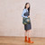 Flower Galaxy Midnight Area Hobo Crossbody