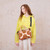 Flower Spot Persimmon Calder Handbag