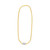 Gold Chain Necklace with Magnetic Pavé Clasp