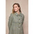 Aimee Tweed Coat - Soft Fern Check