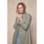 Aimee Tweed Coat - Soft Fern Check