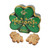 Shamrock Shaped Tin Shortbread