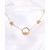 Claddagh Celtic Knot Pendant Necklace – Gold Finish