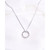 "No Place Like Home" Ireland Map Necklace – Silver