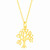 Gold Celtic Tree of Life Necklace