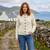 Traditional Hand-Knit Aran Lumber Cardigan
