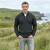 Merino Wool Half Zip Aran Sweater