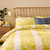 Sycamore Stripe Yellow Bed Linen Set