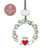 Claddagh Shamrock Christmas Tree Decoration