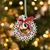 Christmas Wreath with Bow Tree Decoration