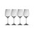 Galway Crystal Erne Set of 4 Wine Glasses_10002