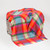 John Hanly Wool Cashmere Bright Yellow, Pink & Green Check Throw_10001