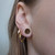Loinnir Jewellery Torc Mini Hoop Gold Earrings_10003