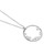 Newbridge Circular Pendant With Clear Stones_10002