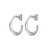 Loinnir Jewellery Torc Silver Hoop Earrings_10001