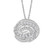 Newbridge Twist Pendant Clear Stones_10002