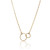 Scribble & Stone 14kt Gold Fill Interlock Link Chain _10001