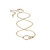 Scribble & Stone 14kt Gold Fill Interlock Link Chain _10002