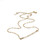 Scribble & Stone 14kt Gold Fill Linear Pendant_10002