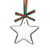 Newbridge Christmas Silver Plated Star with Clear Stone _0 Newbridge Christmas Silver Plated Star with Clear Stone _0